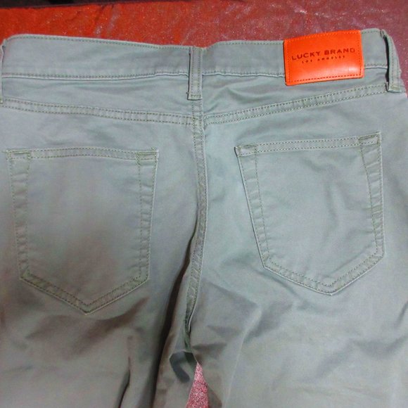 Lucky Brand Slate Green Pants 30x32 Mens - Picture 9 of 11